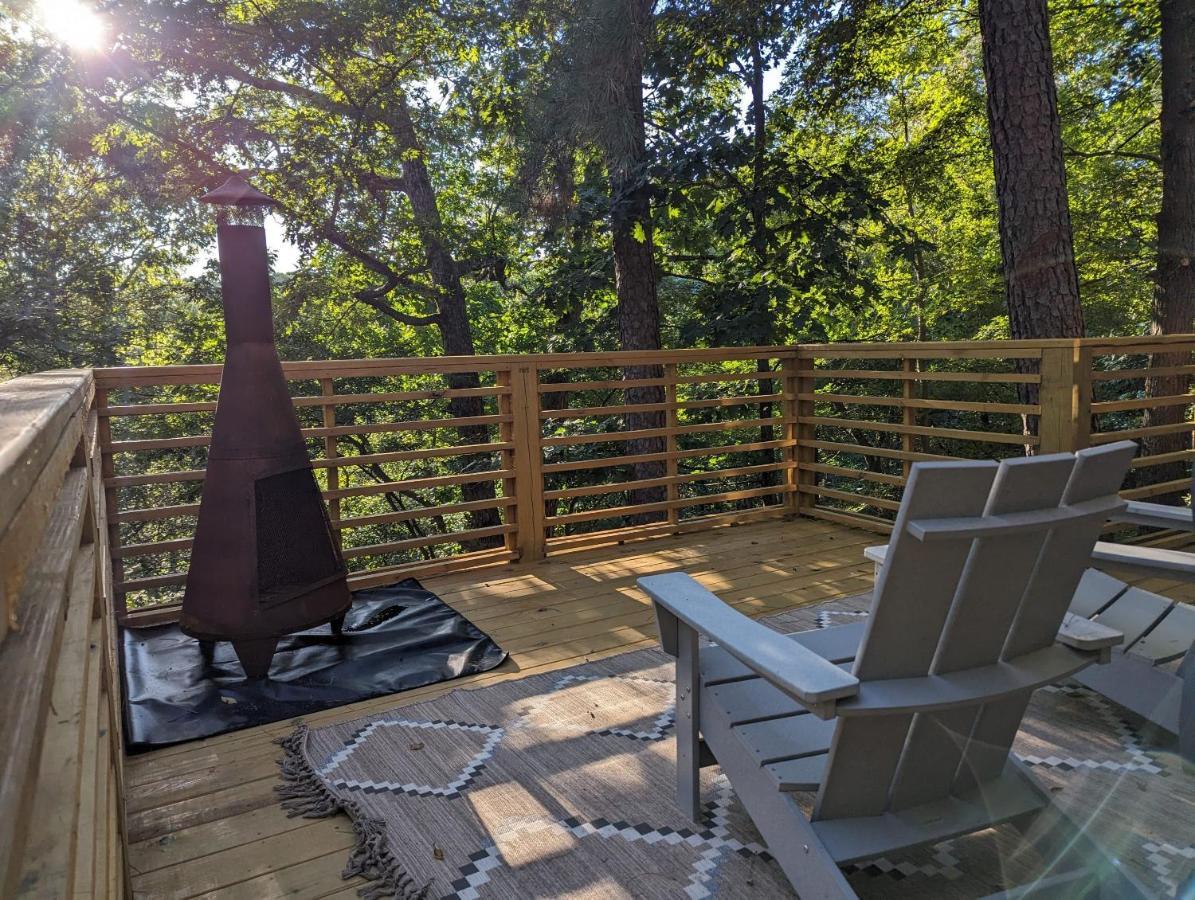 Апартаменти Cabin #6 With Hot Tub Deck And Sunset View At Loblolly Pines Юрика-Спрінгс Екстер'єр фото